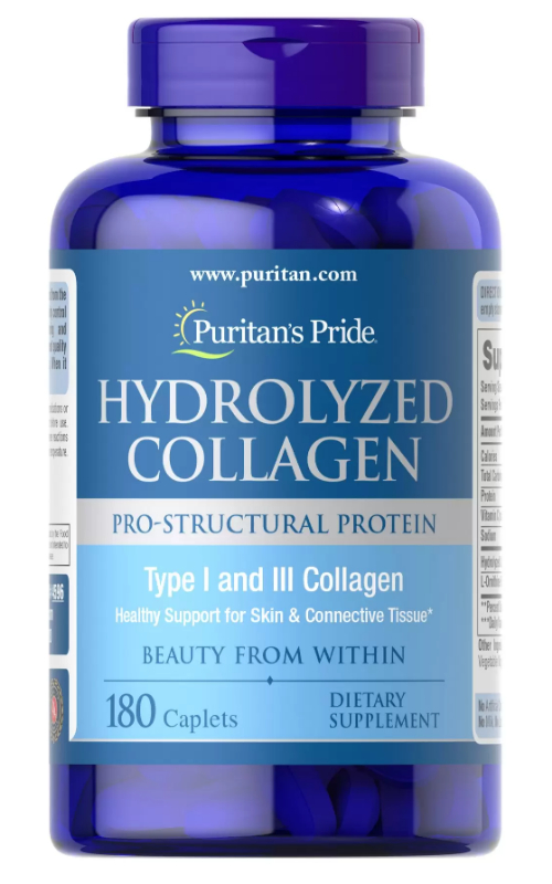 Hydrolyzed Collagen 1000 mg by 180 Caplets